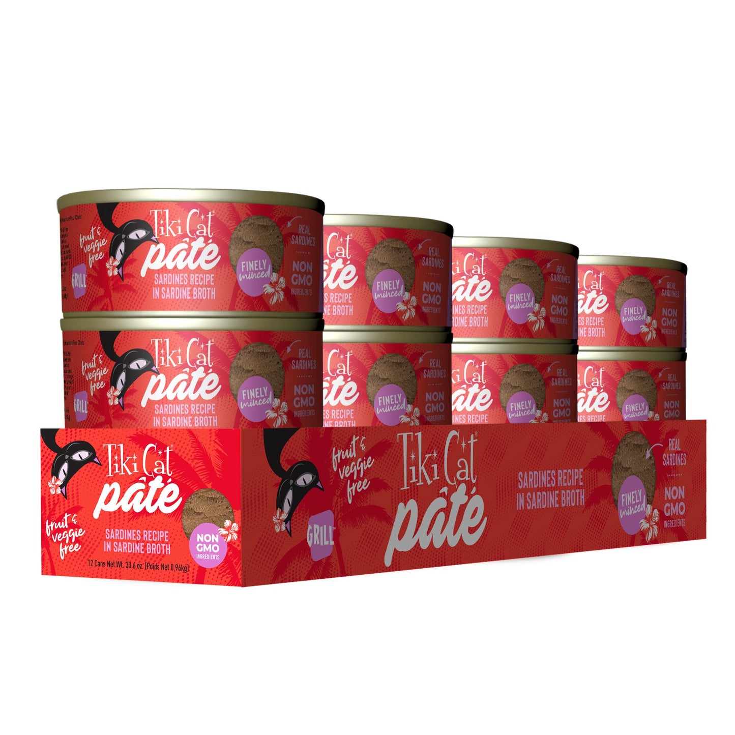 Tiki Cat Luau Variety Pack Canned Cat Food, 2.8-oz, 12-pack (Size: 2.8-oz, 12-pack)