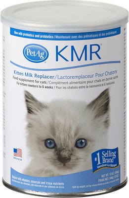 PetAg KMR Kitten Milk Replacer Powder, 12-oz can (Size: 12-oz can)