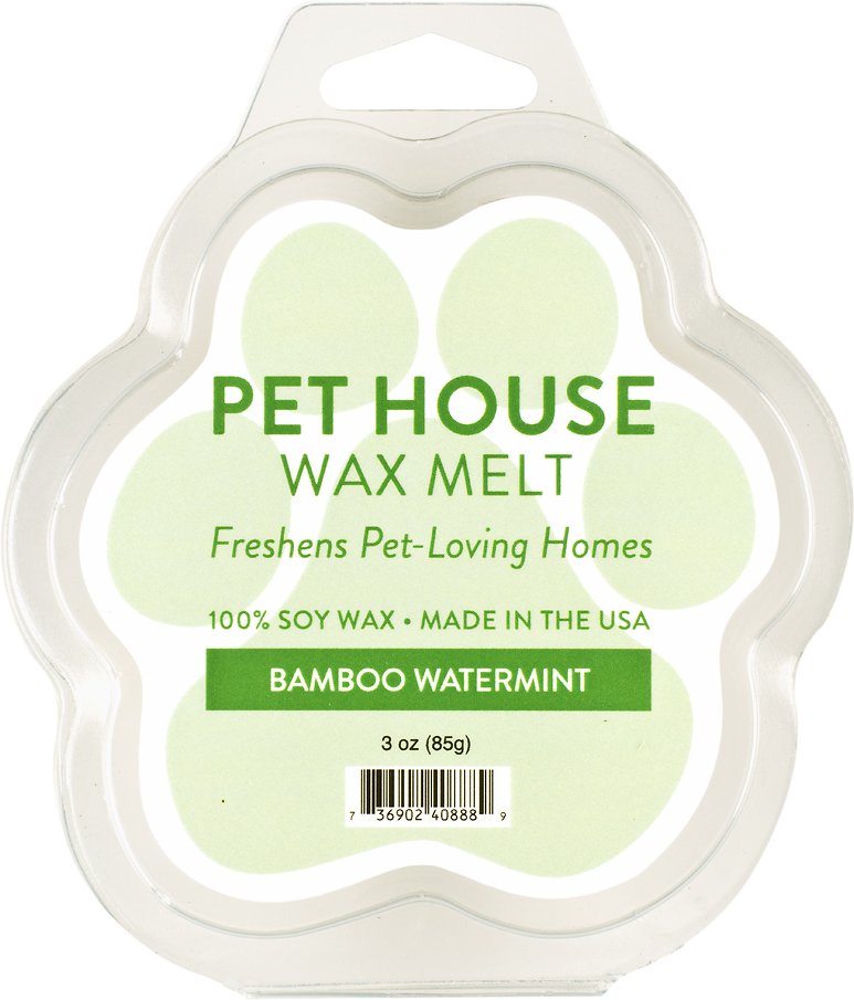 Pet House Year Round Wax Melts, Bamboo Watermint, 3-oz (Size: 3-oz)