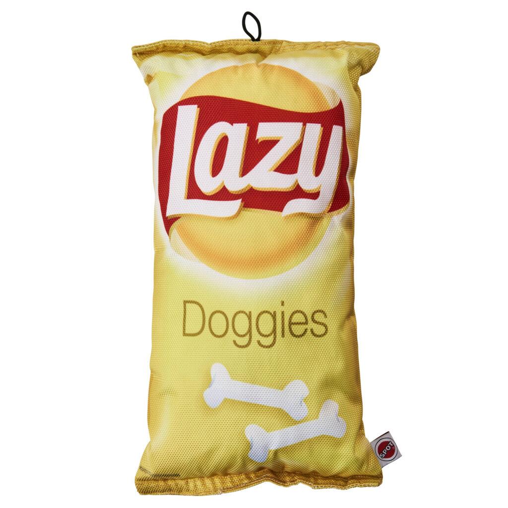 Ethical Pet Spot Fun Food Lazy Doggie Chips Dog Toy, 14-in (Size: 14-in)