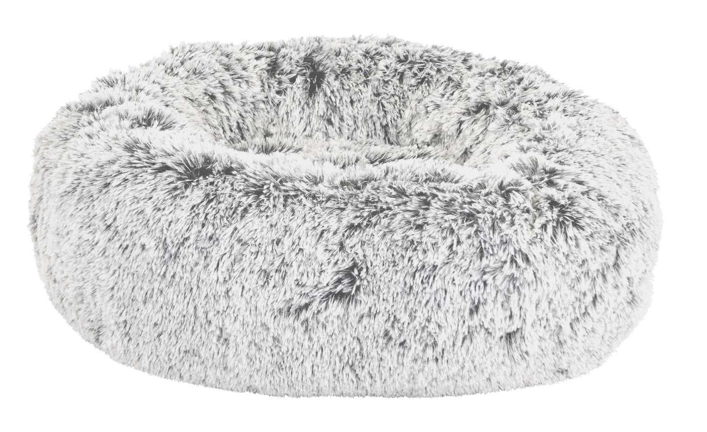 Bud'z Calming Round Dog Bed, Gray, 42-in (Size: 42-in)