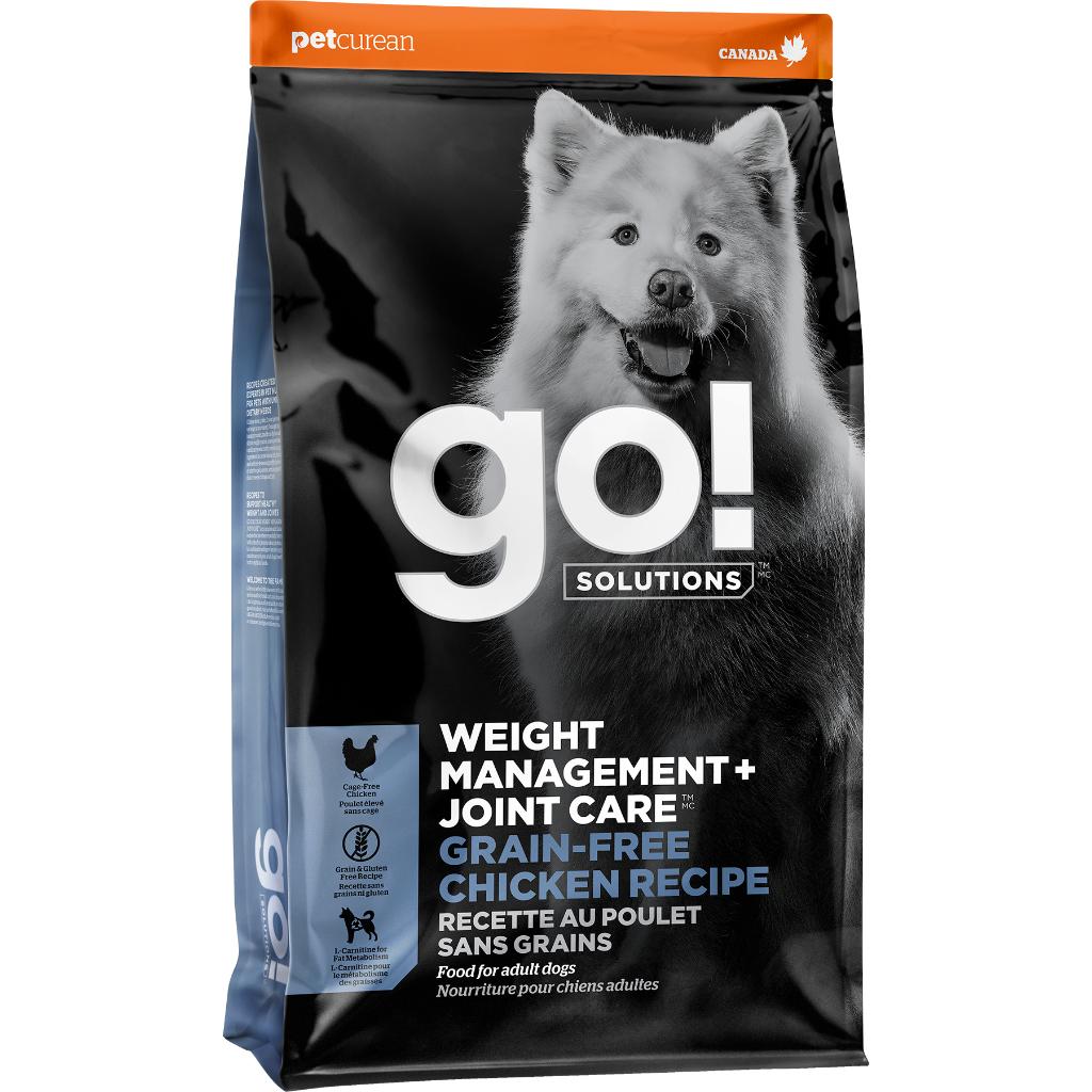 Go! Solutions Weight Management + Joint Care Chicken Grain-Free Dry Dog Food, 12-lb (Size: 12-lb)