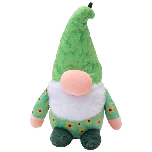 Snugarooz Meadow the Gnome Dog Toy, 7-in (Size: 7-in)