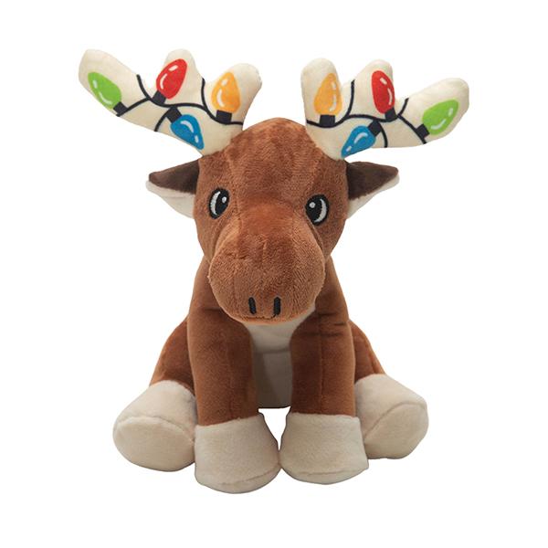 SnugArooz Marty Christmas Dog Toy, 8.5-in (Size: 8.5-in)