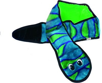 Outward Hound Invincibles Snakes Squeak Dog Toy, Color Varies, 6-Squeak (Size: 6-Squeak)