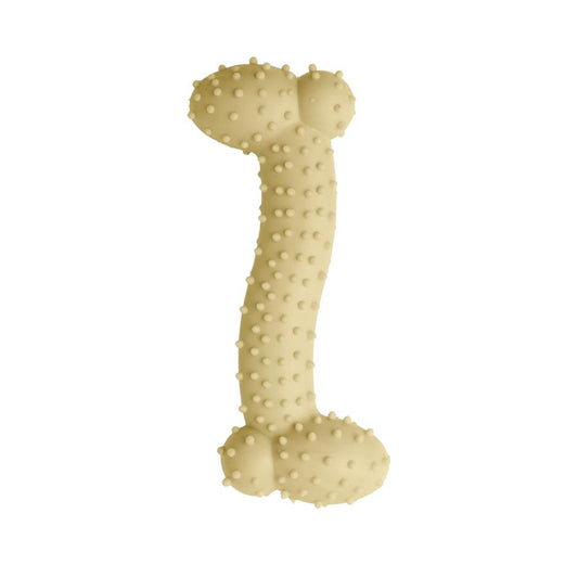 Snugarooz Lil Baby Bone Dog Toy, Yellow, 4.25-in (Size: 4.25-in)