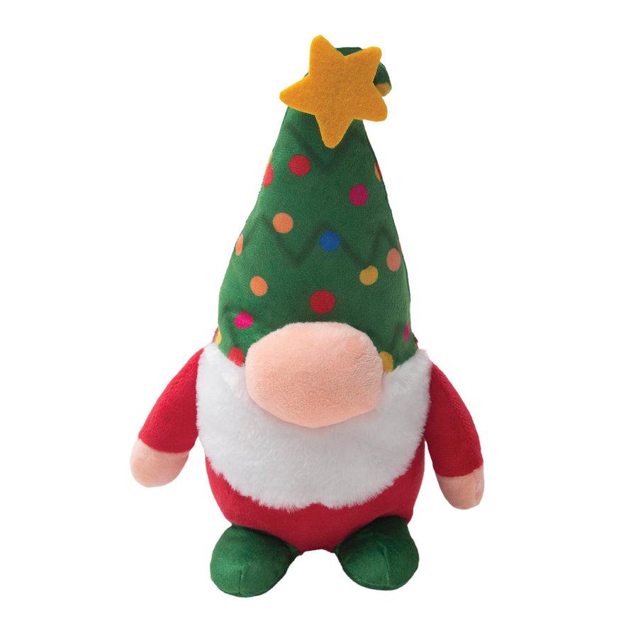 Snugarooz Holmes the Gnome Dog Toy, 10-in (Size: 10-in)