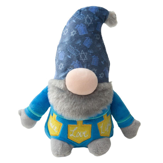 Snugarooz Hanukkah Gnome Dog Toy, 10-in (Size: 10-in)
