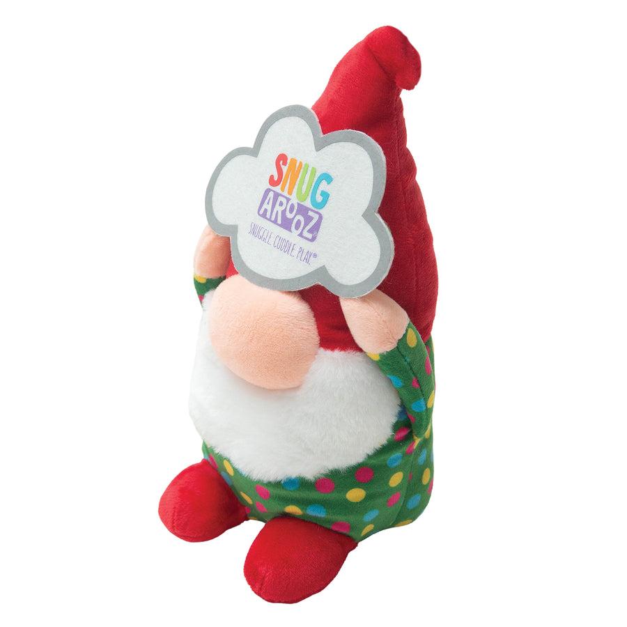 SnugArooz Snugz the Gnome Dog Toy, 10-in (Size: 10-in)