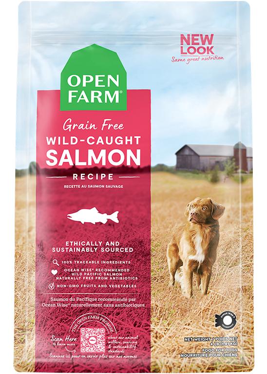 Open Farm Wild-Caught Salmon Grain-Free Dry Dog Food, 11-lb (Size: 11-lb)