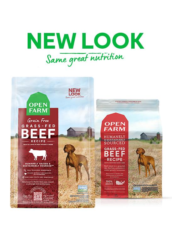 Open Farm Grass-Fed Beef Grain-Free Dry Dog Food, 4-lb (Size: 4-lb)