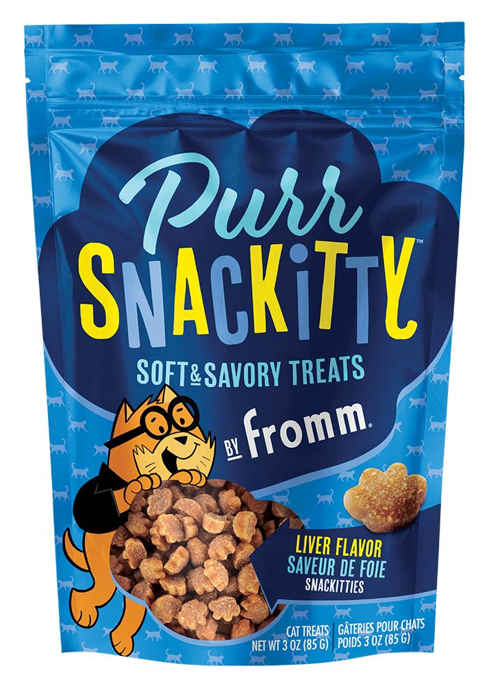 Fromm PurrSnackitty Liver Flavor Cat Treats, 3-oz (Size: 3-oz)