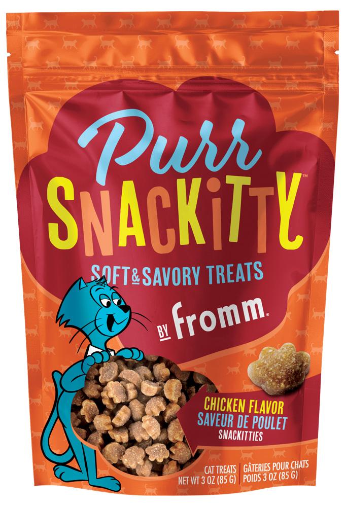 Fromm PurrSnackitty Chicken Flavor Cat Treats, 3-oz (Size: 3-oz)