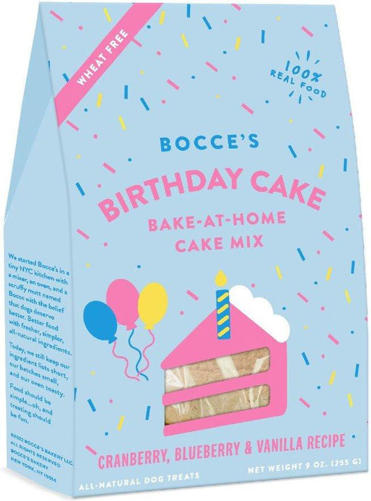Bocce's Birthday Cake Bake-At-Home Cake Mix Dog Treats, 9-oz (Size: 9-oz)