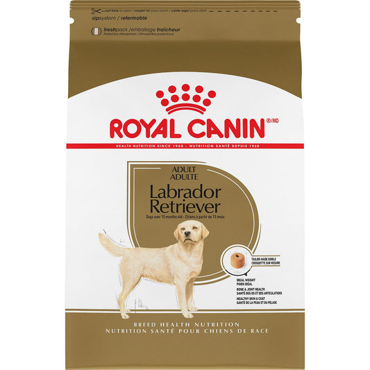 Royal Canin Breed Health Nutrition Labrador Retriever Adult Dry Dog Food, 27-lb (Size: 27-lb)