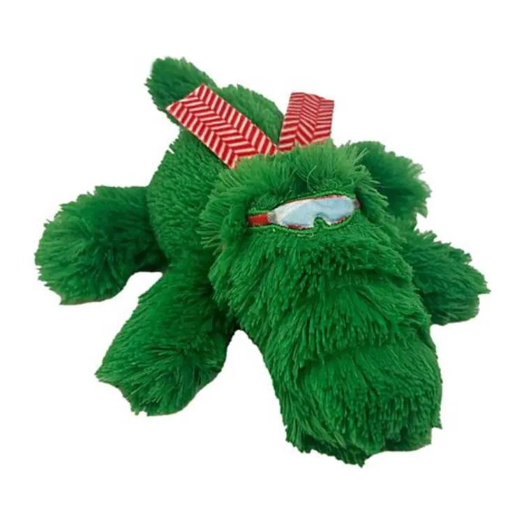 KONG Holiday Cozie Alligator Dog Toy, Small (Size: Small)