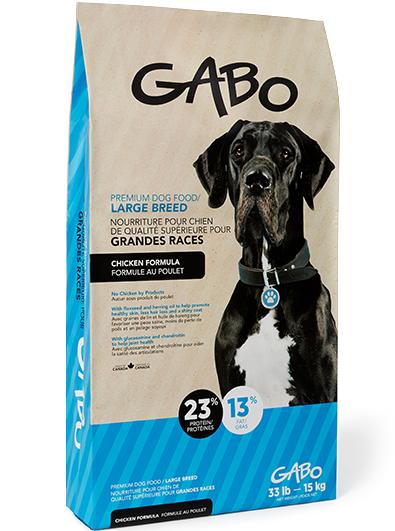 Gabo Chicken Formula Premium Large Breed Dry Dog Food, 15-kg (Size: 15-kg)