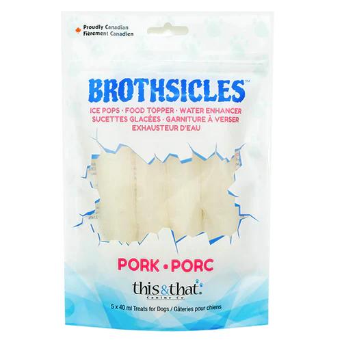 This & That Brothsicles Pork Dog Treats, 5-count (Size: 5-count)