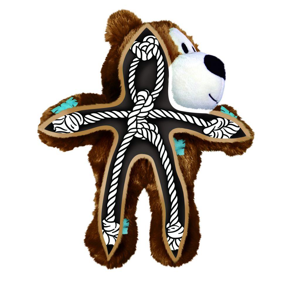 KONG Wild Knots Bear Dog Toy, Color Varies, Medium/Large (Size: Medium/Large)