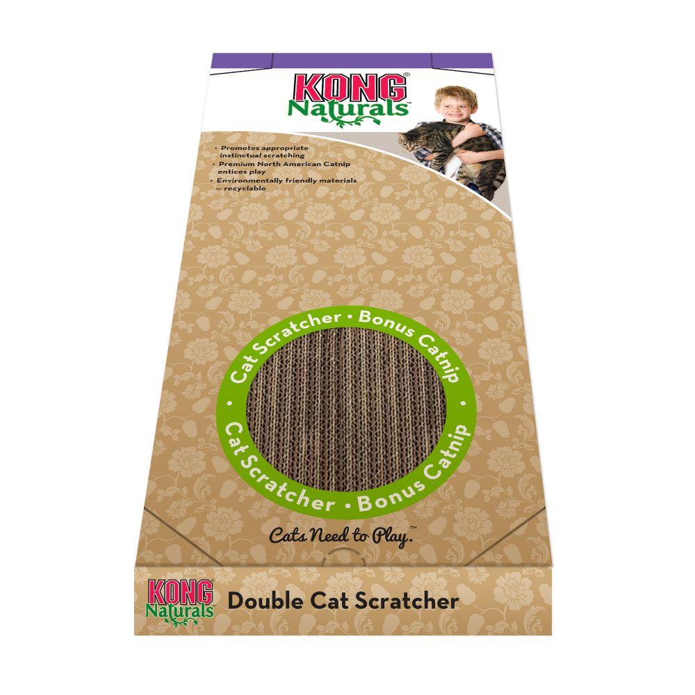 KONG Naturals Scratcher Cat Toy, Double (Size: Double)