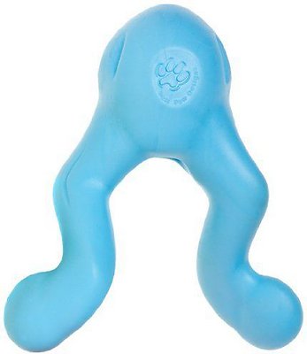 West Paw Zogoflex Tizzi Dog Toy, Aqua Blue, Large (Size: Large)
