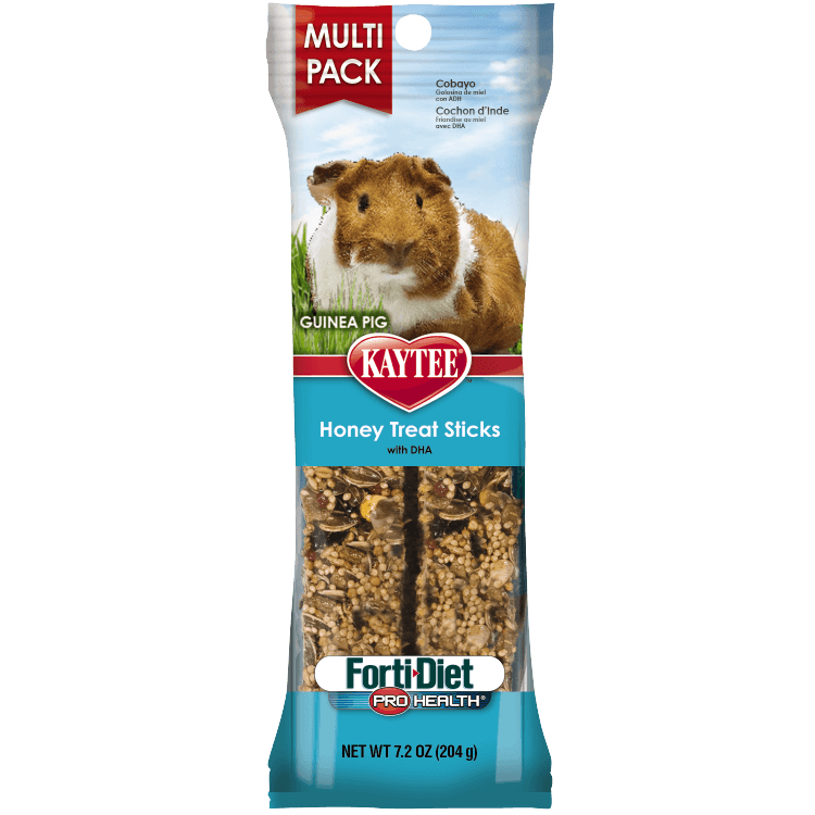 Kaytee Forti-Diet Pro Health Honey Guinea Pig Treat Sticks, 7.2-oz