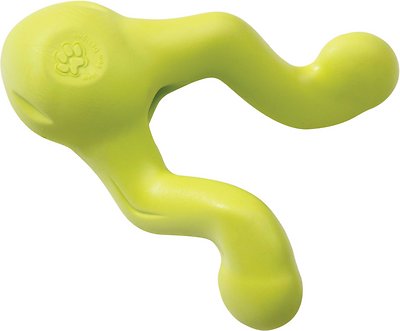 West Paw Zogoflex Tizzi Dog Toy, Granny Smith, Large (Size: Large)