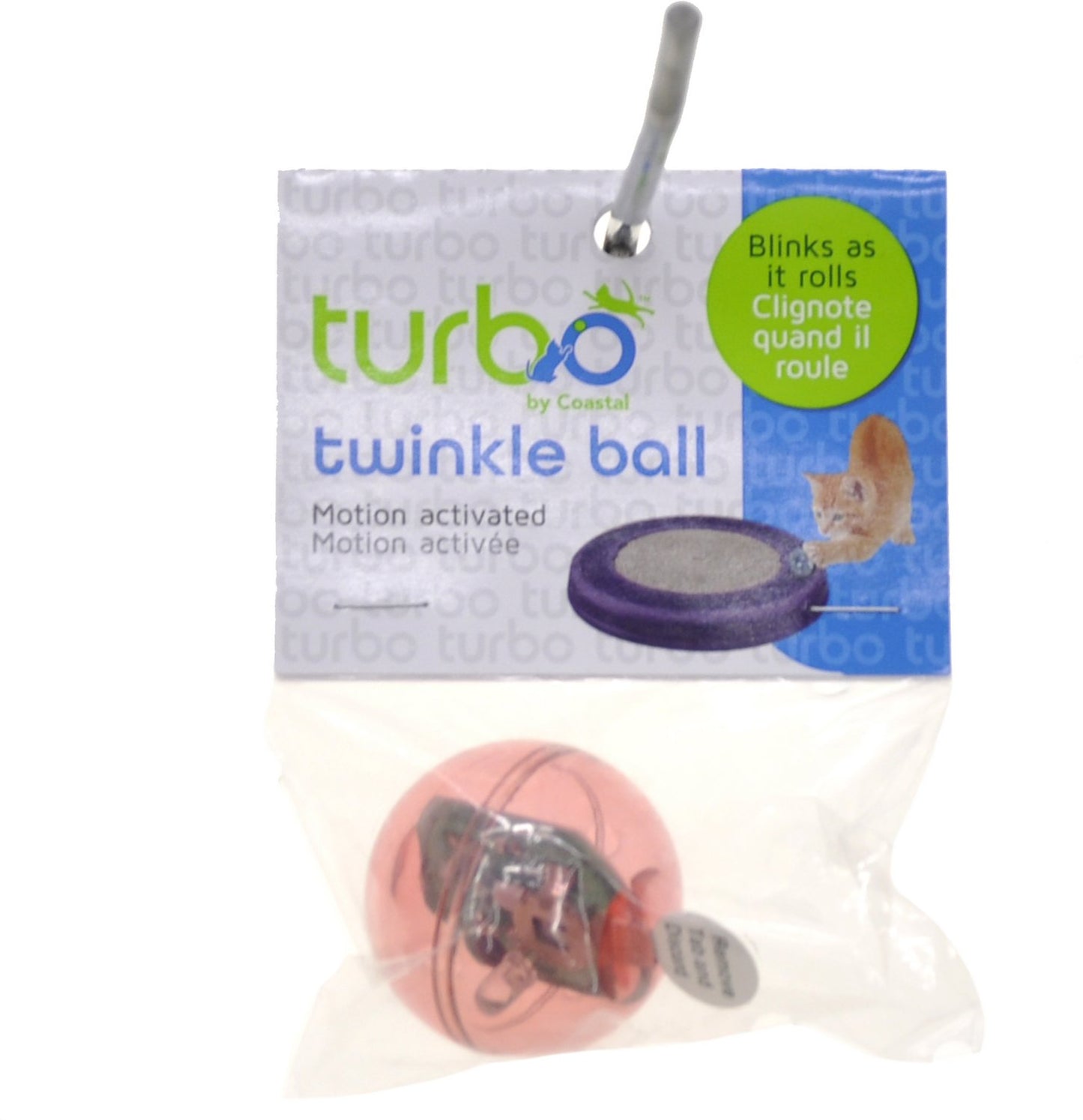 Bergan Replacement Twinkle Ball Cat Toy, Color Varies