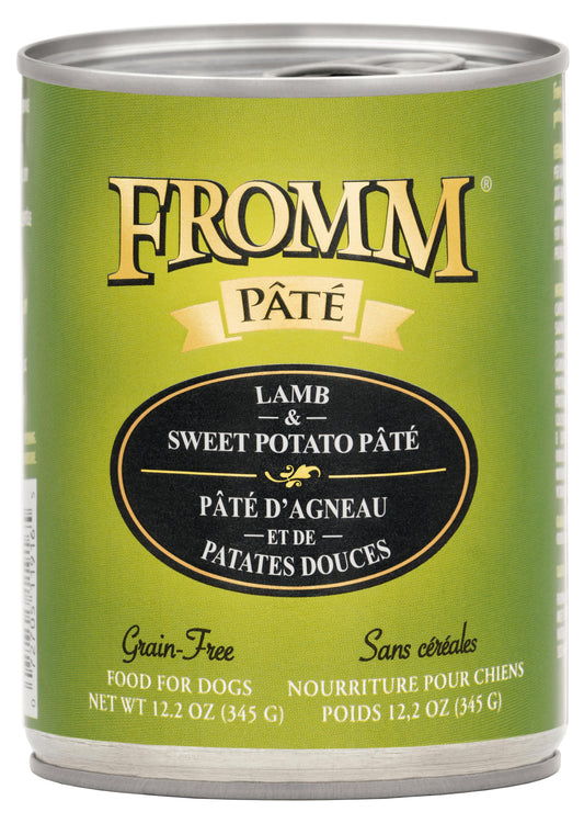 Fromm Lamb & Sweet Potato Pate Canned Dog Food, 12.2-oz (Size: 12.2-oz)