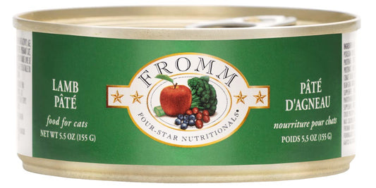 Fromm Four-Star Nutritionals Lamb Pate Canned Cat Food, 5.5-oz (Size: 5.5-oz)