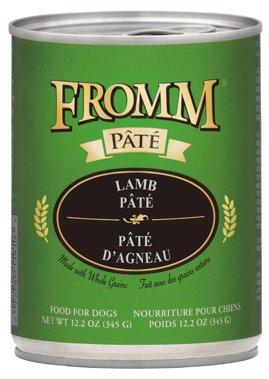 Fromm Lamb Pate Canned Dog Food, 12.2-oz (Size: 12.2-oz)
