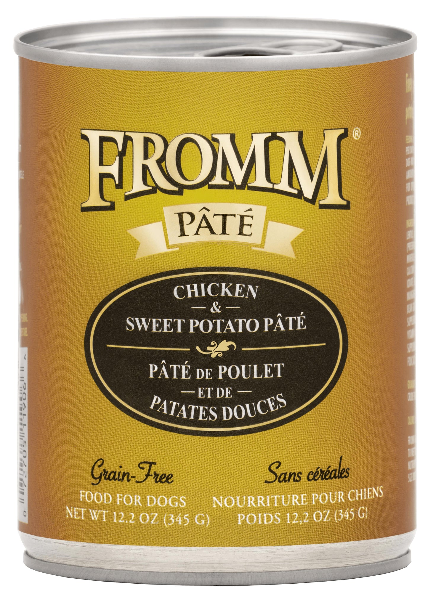 Fromm Chicken & Sweet Potato Pate Canned Dog Food, 12.2-oz (Size: 12.2-oz)