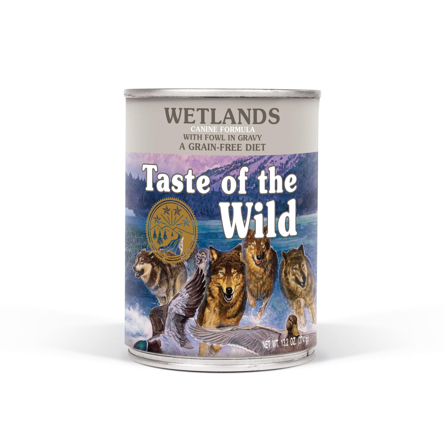 Taste of the Wild Wetlands Grain-Free Canned Dog Food, 13.2-oz (Size: 13.2-oz)