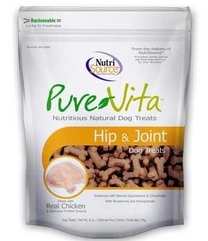 PureVita Hip And Joint Dog Treats, 6-oz (Size: 6-oz)