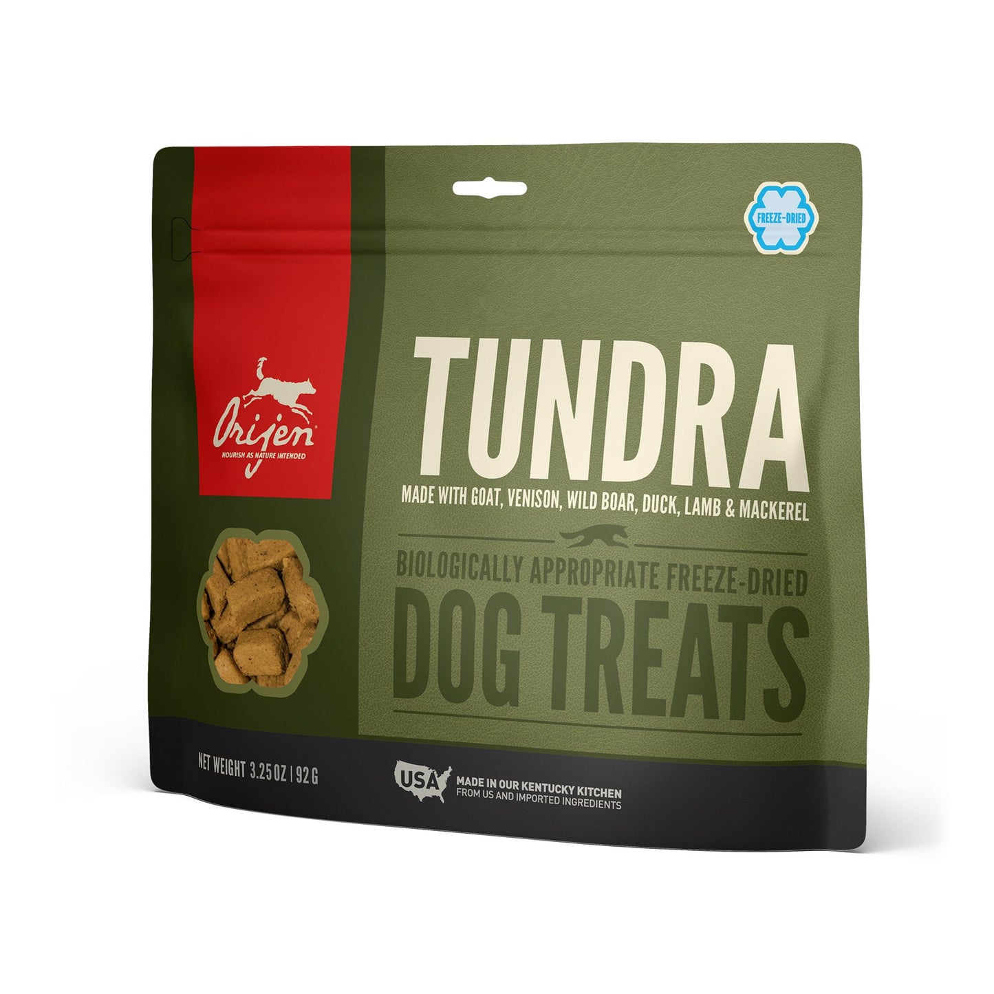 ORIJEN Tundra Grain-Free Freeze-Dried Dog Treats, 3.25-oz (Size: 3.25-oz)