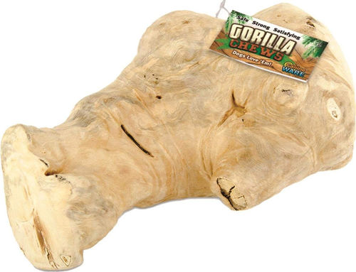 Ware Gorilla Chews Solid Java Wood Dog Chews, Large (Size: Large)
