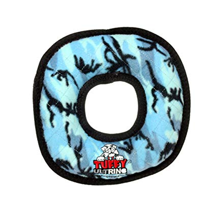 Tuffy Ultimate Ring Dog Toy, Camo Blue (Size: Camo Blue)