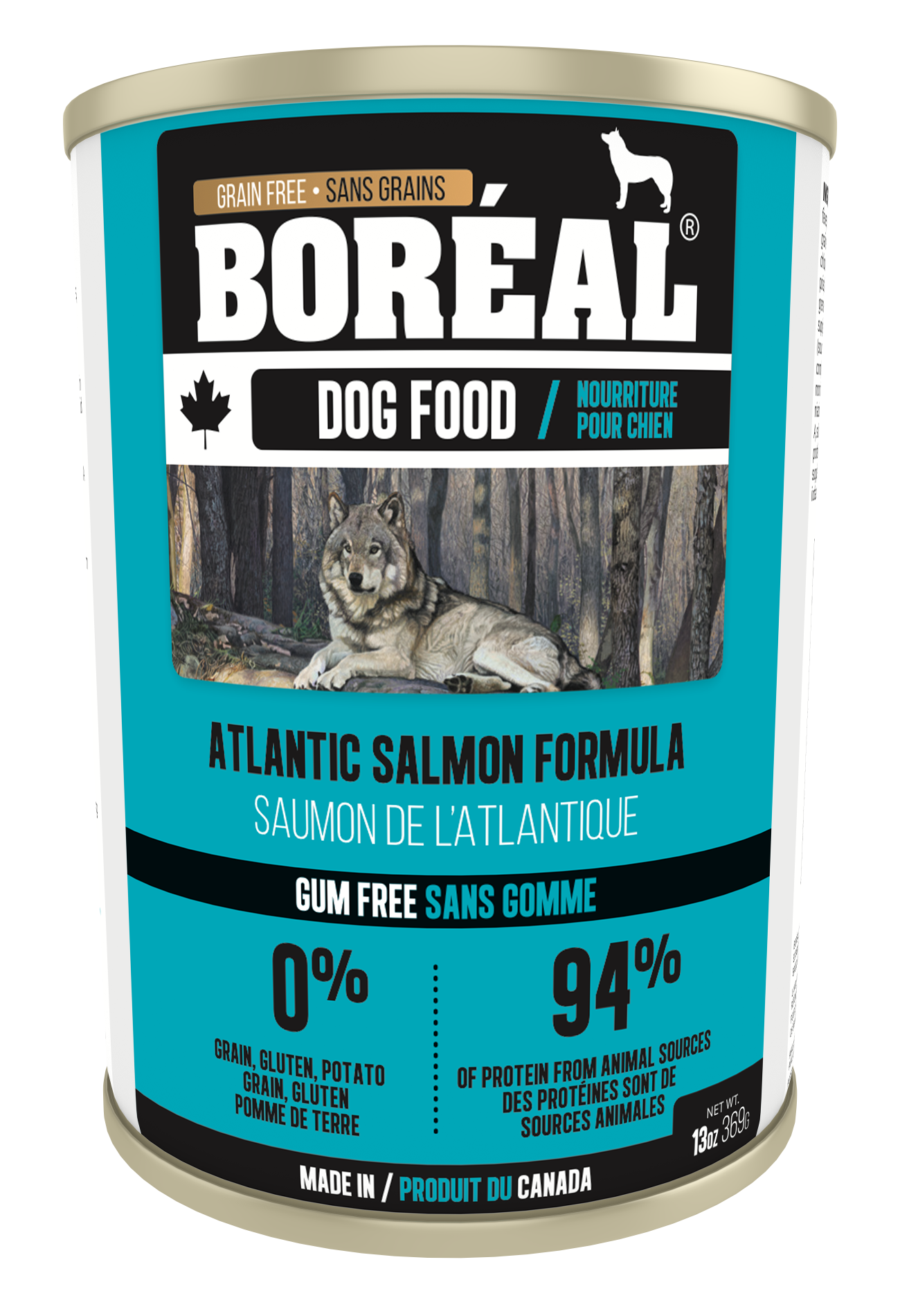 Boreal Atlantic Salmon Dog Can | 369g