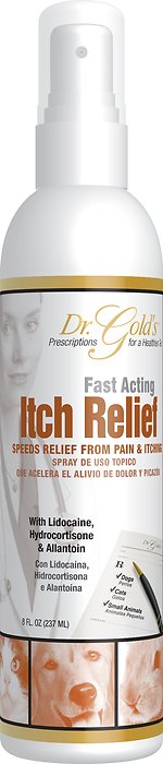 Dr. Gold's Itch Relief Spray for Dogs & Cats, 8-oz bottle