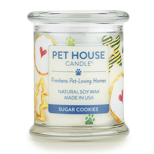 Pet House Winter Candle, Sugar Cookies, 9-oz (Size: 9-oz)