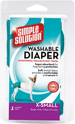 Simple Solution Washable Diaper, X-Small (Size: X-Small)