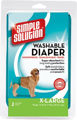 Simple Solution Washable Diaper, X-Large (Size: X-Large)