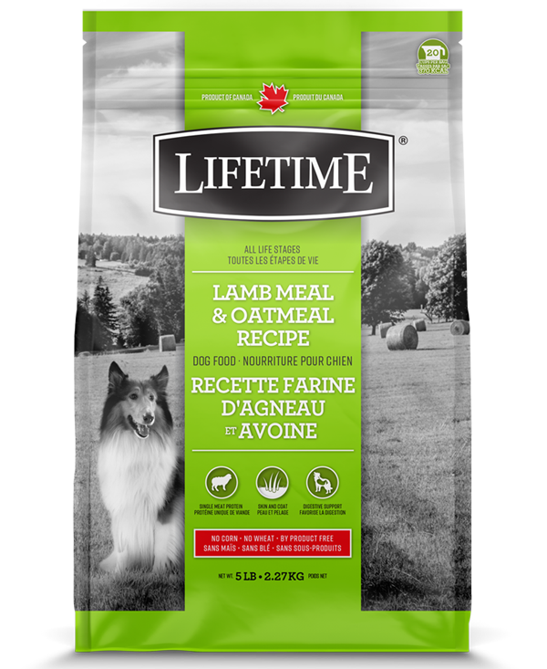 Lifetime Lamb Meal & Oatmeal Recipe Dry Dog Food, 25-lb (Size: 25-lb)