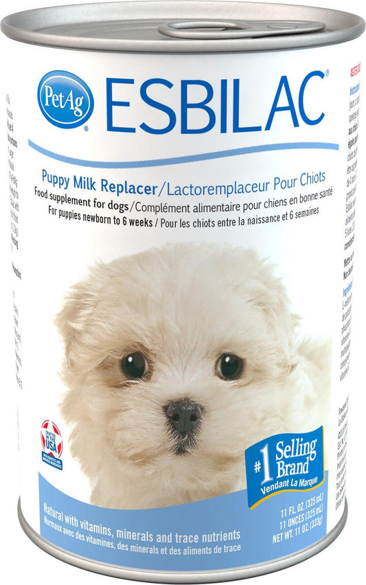 PetAg Esbilac Puppy Milk Replacer Liquid, 11-oz can (Size: 11-oz can)