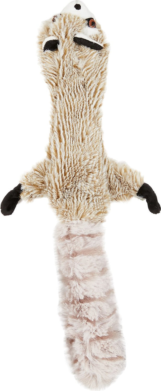 Ethical Pet Skinneeez Forest Series Raccoon Stuffingless Dog Toy, 14-in (Size: 14-in)