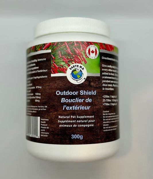 Earth M.D. Outdoor Shield Pet Supplement, 300-gram