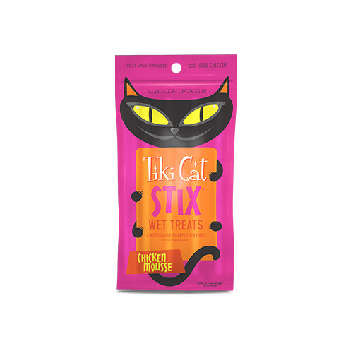 Tiki Cat Stix Chicken Mousse Cat Treat, 6-pack (Size: 6-pack, Size: 6-pack)